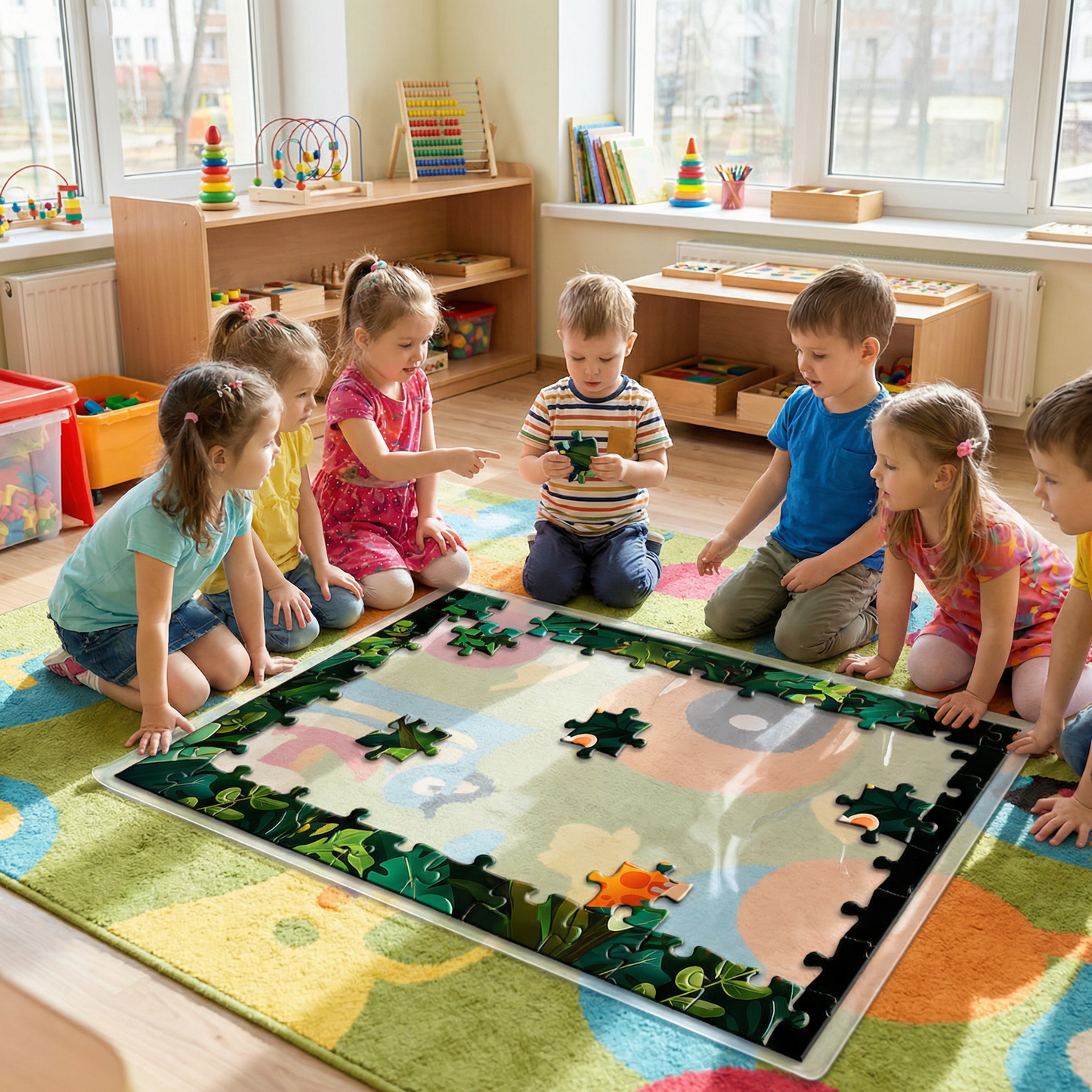 Photo puzzle 100 GIGA pieces 60 x 85 cm / 33.5 x 23.6 inches in a bag