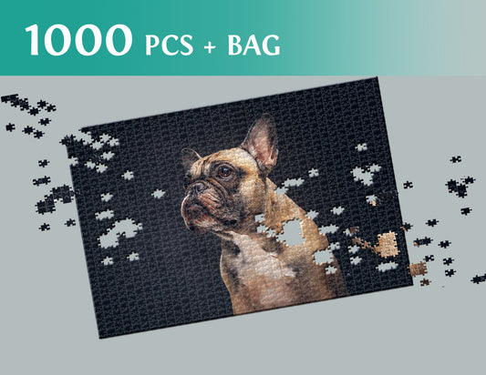 Photo puzzle 1000 pieces 48 x 68 cm / 18.5 x 26.7 inches in a bag