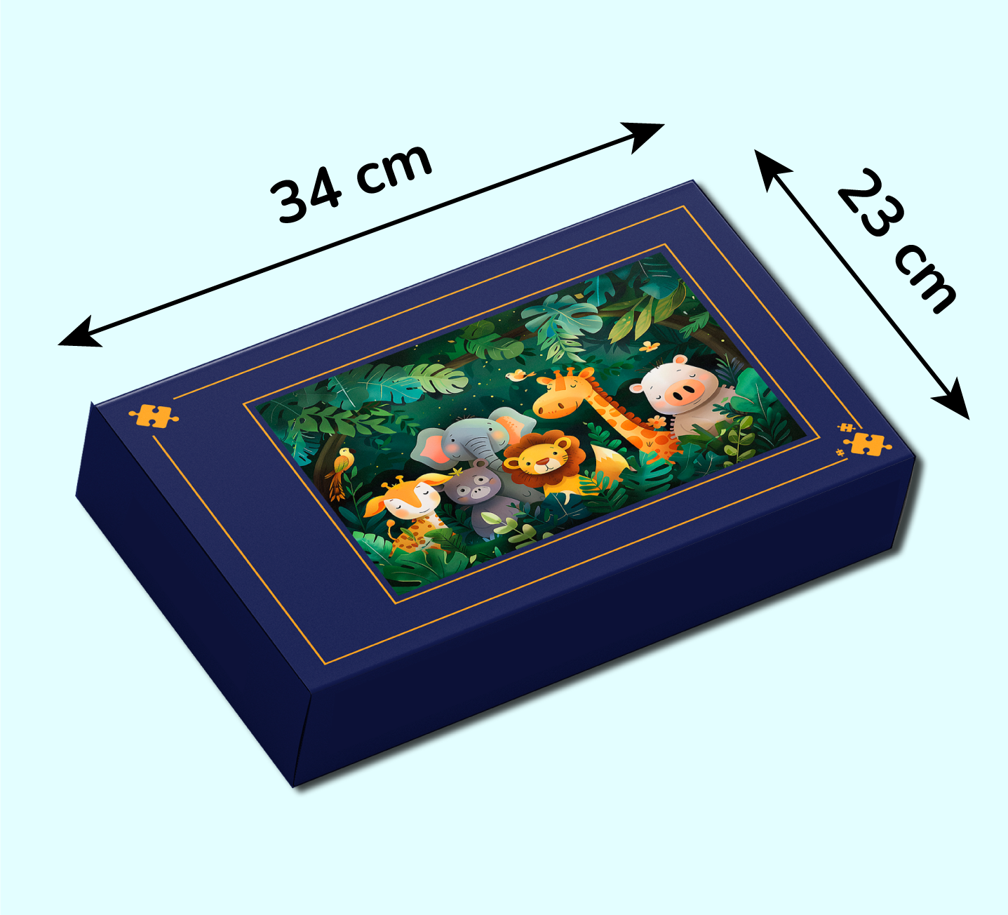 Foto puzzle GIGA 100 velkých dílků 60 x 85 cm v KRABIČCE