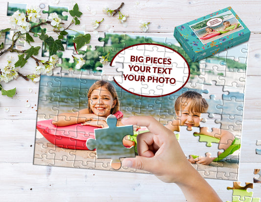 Photo puzzle 100 GIGA pieces  60 x 85 cm / 33.5 x 23.6 inches in a box