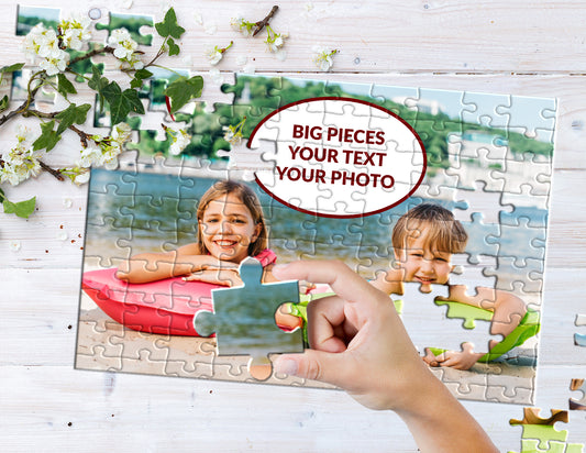 Photo puzzle 100 GIGA pieces  60 x 85 cm / 33.5 x 23.6 inches in a bag