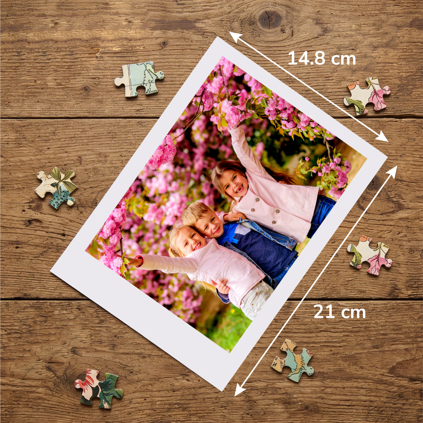 Foto puzzle 1500 dílků 58 x 858 cm v sáčku 