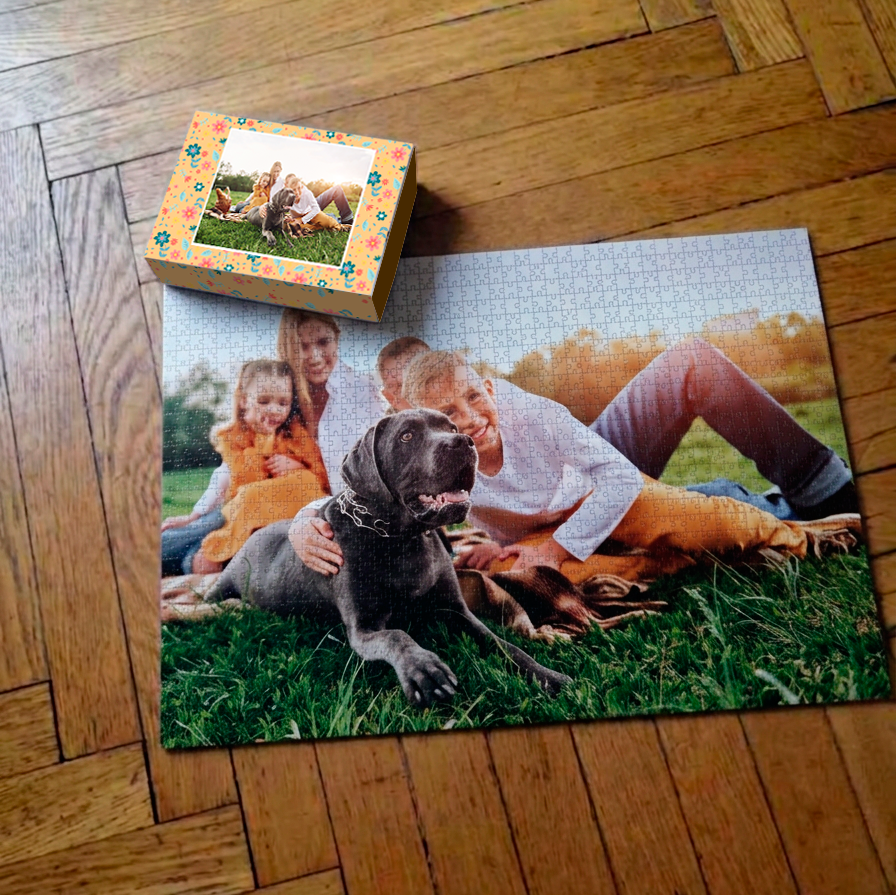 Foto puzzle 1500 dílků 58 x 85 cm v KRABIČCE  