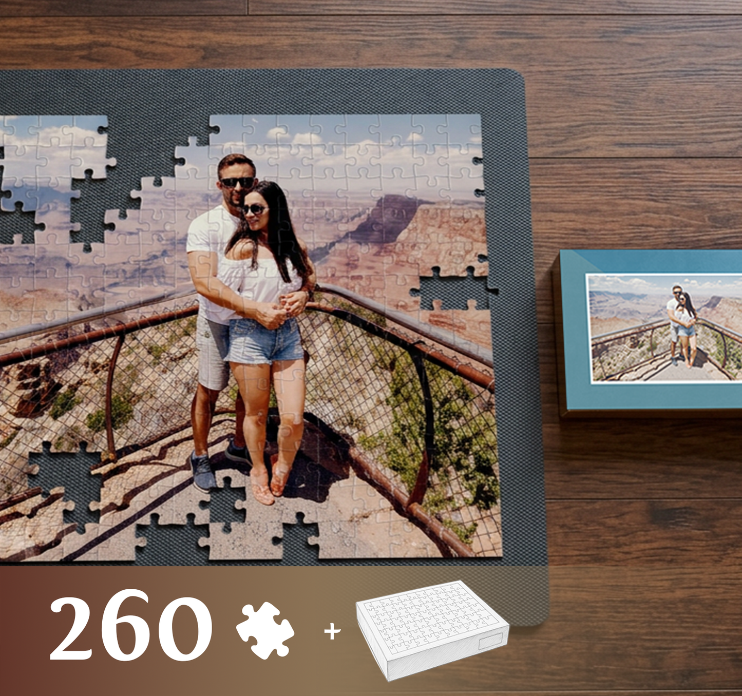 Foto puzzle 260 dílků 40 x 60 cm v KRABIČCE 