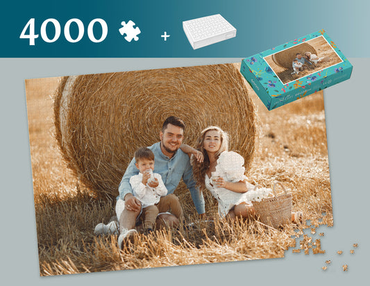 Photo puzzle 4000 pieces 96 x 136cm (37,7 x 53,5 inch) in a box