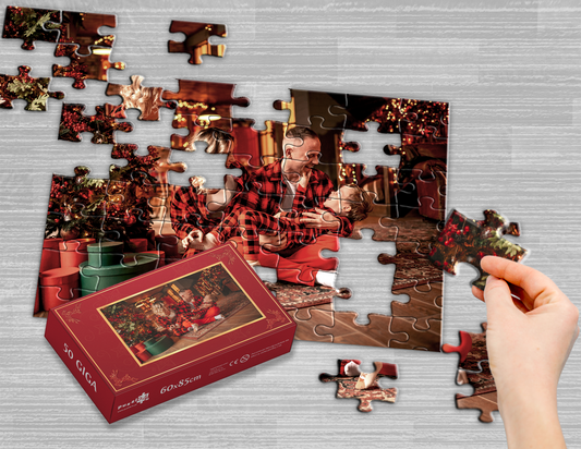 Photo puzzle 50 GIGA pieces 60 x 85 cm/ 33.5 x 23.6 inches  in a box