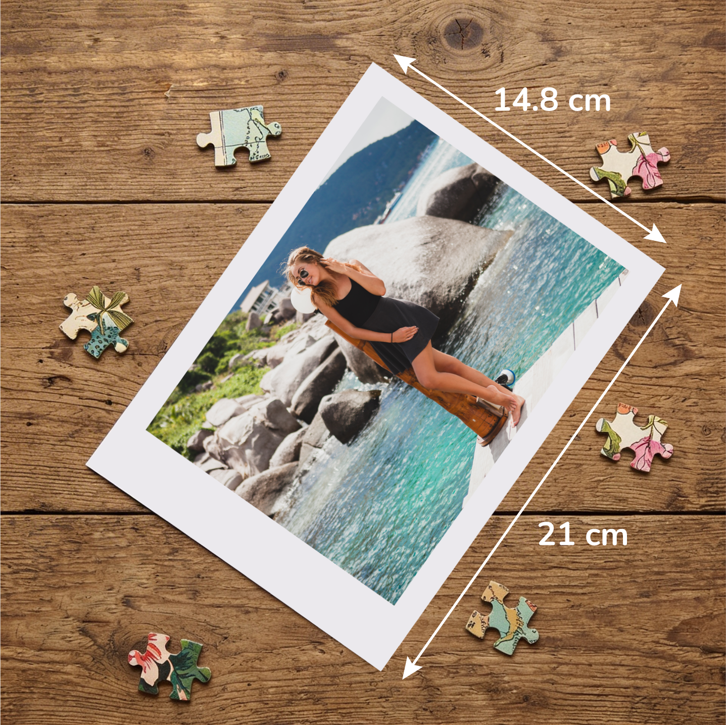 Foto puzzle 500 dílků 33 x 47 cm v sáčku 