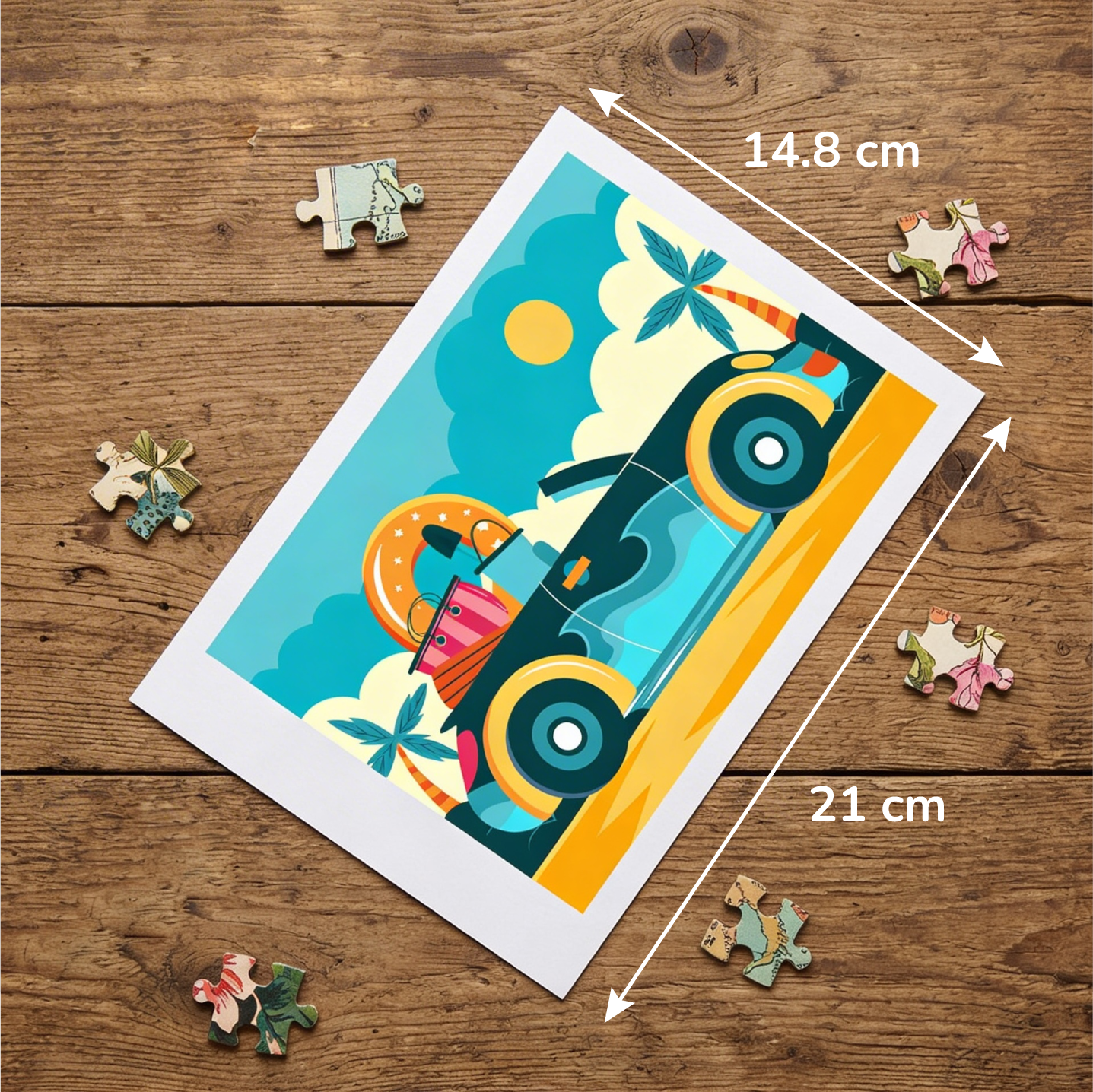 Foto puzzle GIGA 50 velkých dílků 60 x 85 cm v sáčku 