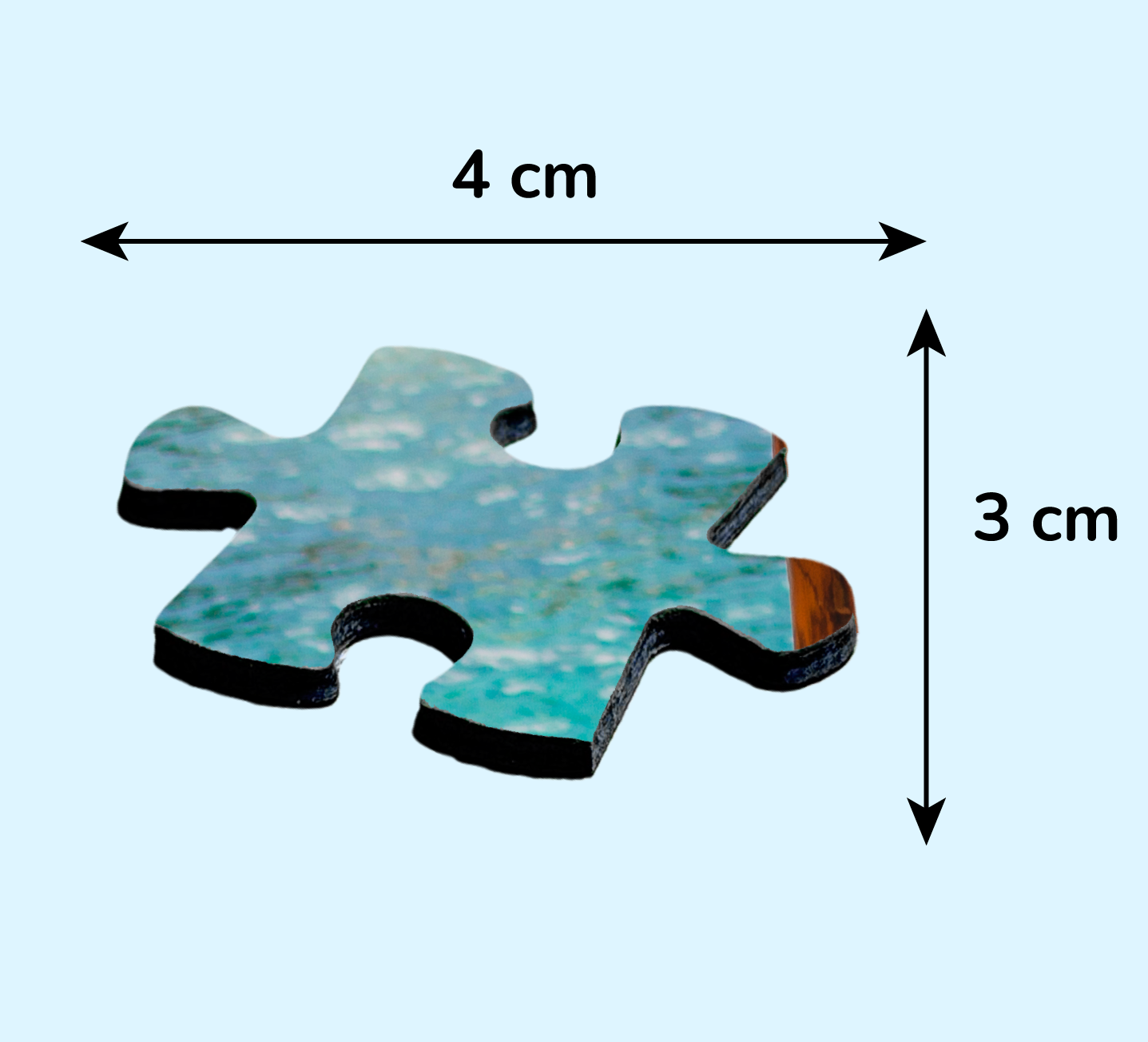 Foto puzzle 500 dílků 33 x 47 cm v sáčku 