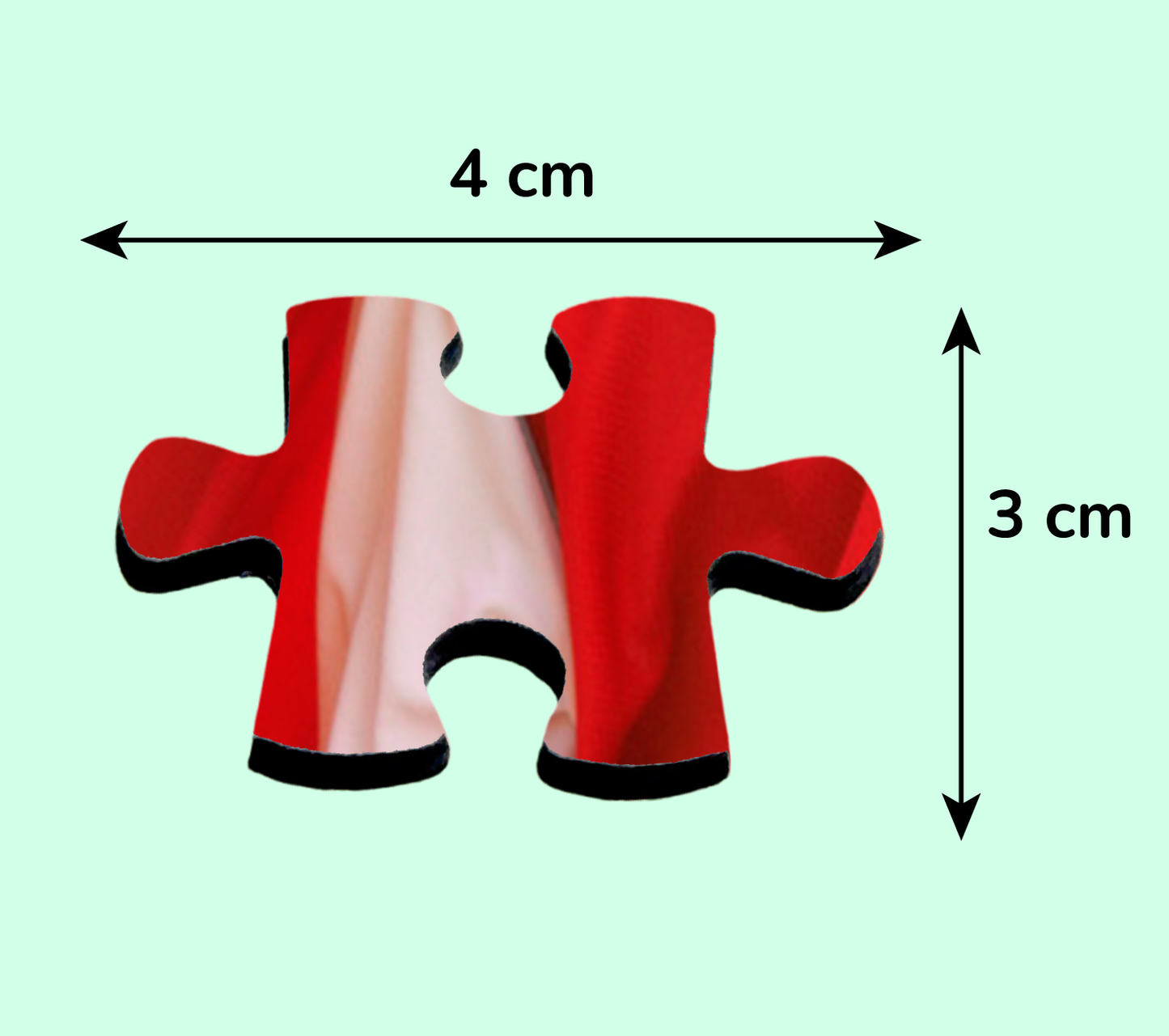 Photo puzzle 2000 pieces 68 x 96 cm / 26.7 x 37.7 inches in a box