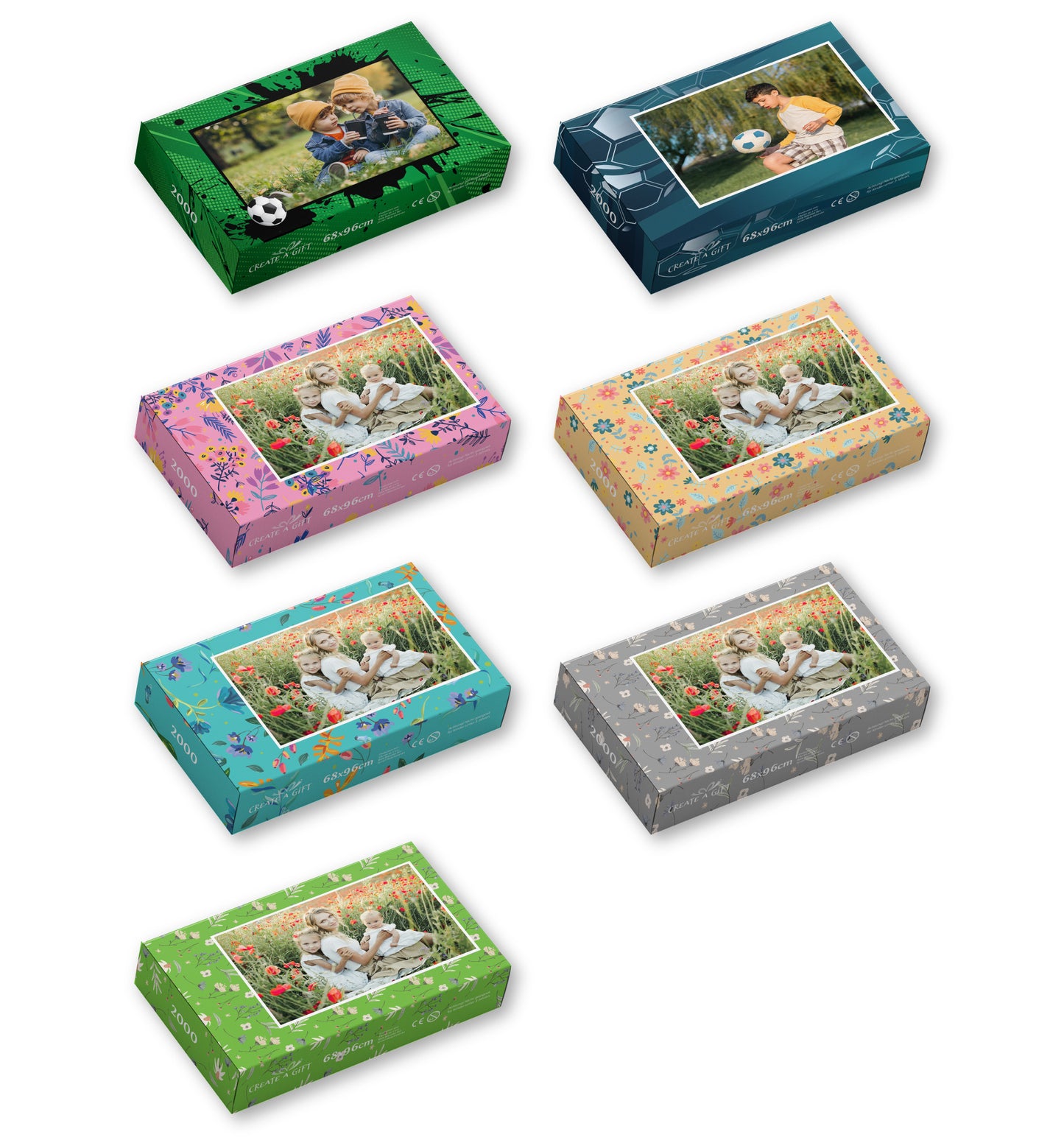 Foto puzzle 2000 dílků 68 x 96 cm v KRABIČCE 