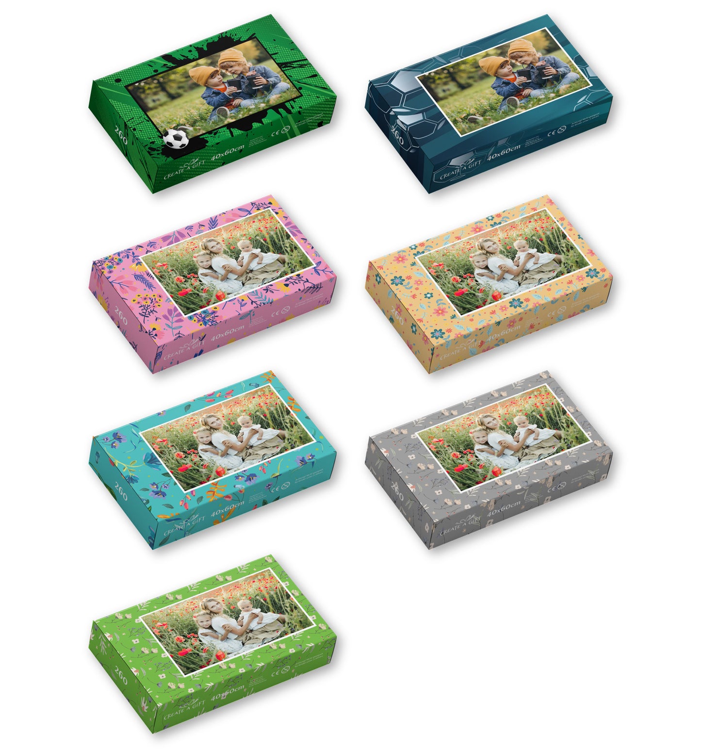 Photo puzzle 260 pieces  40 x 60 cm / 15.7 x 23.6 inches in a box