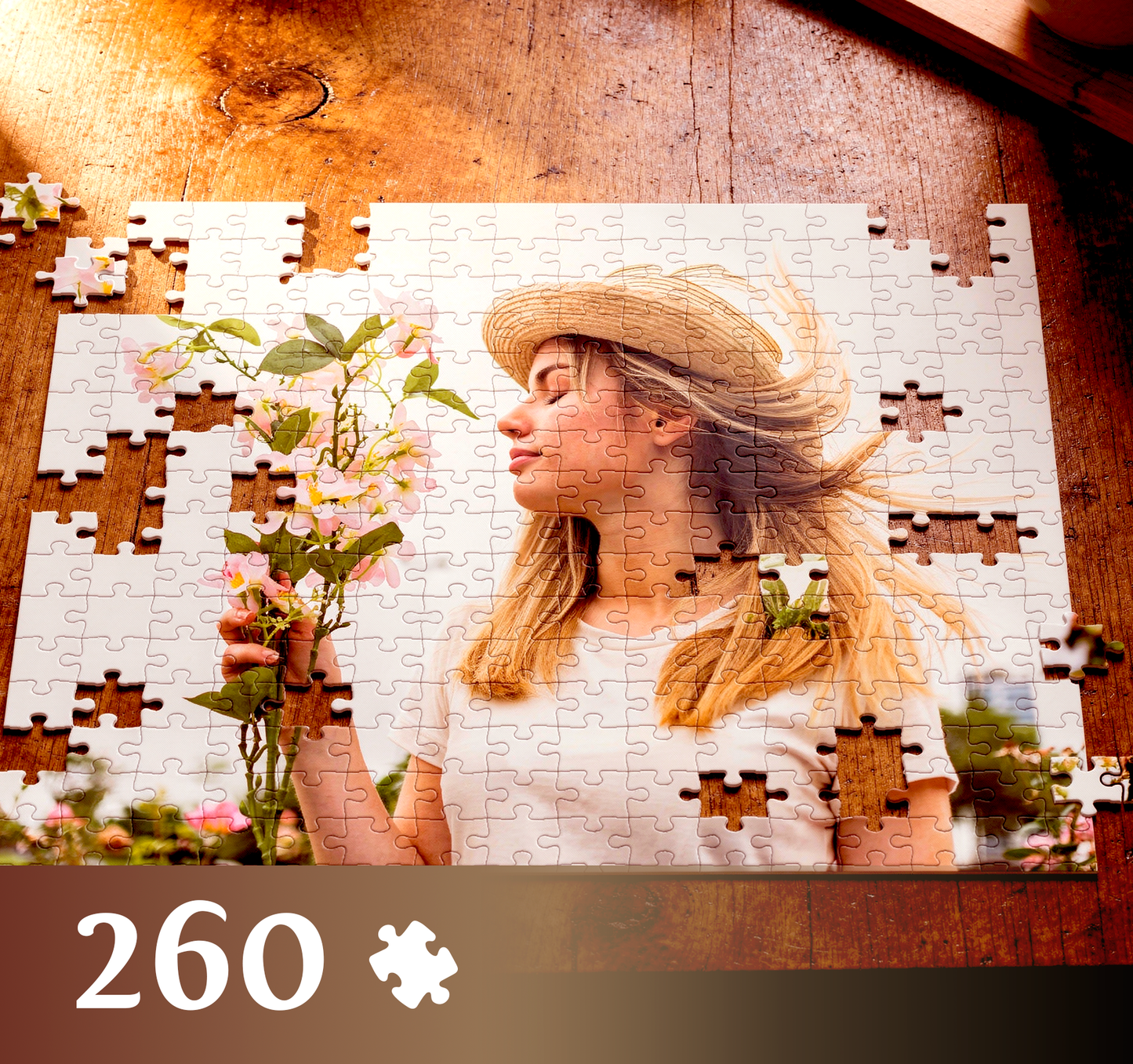 Photo puzzle 260 pieces  40 x 60 cm / 15.7 x 23.6 inches in a bag